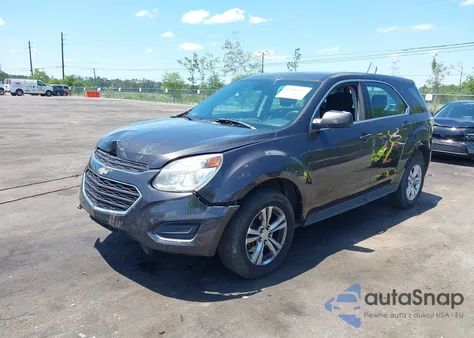 2016 Chevrolet Equinox Ls из США, поврежденный, VIN 2GNALBEK6G6143352